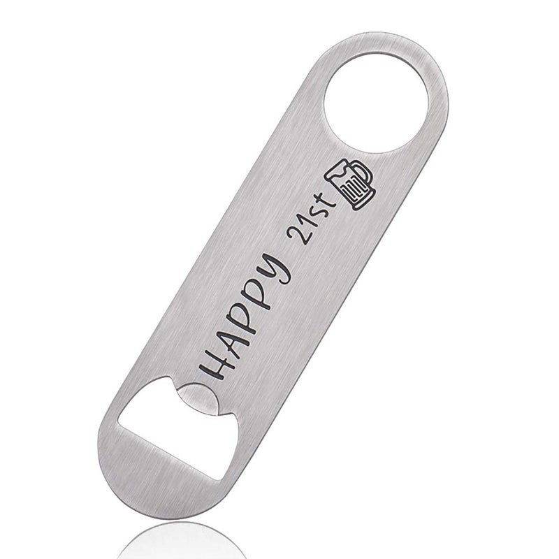 Vanlovemac Birthday Bottle Opener Beer Bottles Birthday Gift for Women Men Oktoberfest Anniversary Favors for Guests 21st Birthday Decorations Beer Bottle Openers Gift Decoration Supplies - Image 1